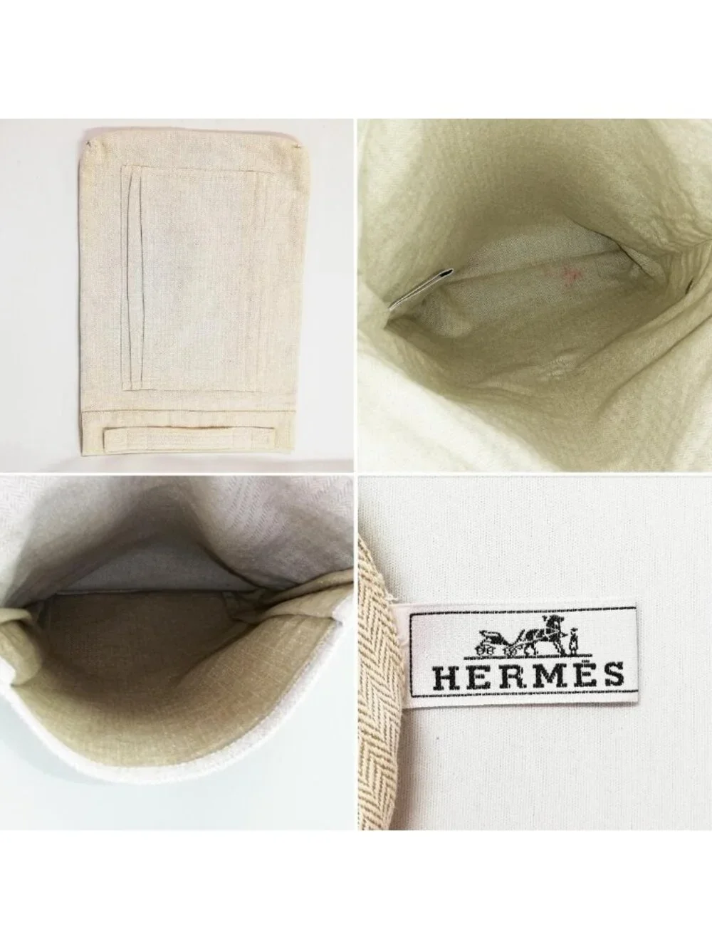 Hermes Baggage Clutch Handbag
